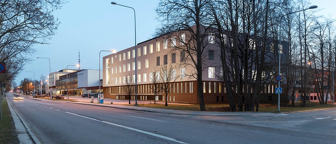 Tartu University Hospital, phase 3, areal view.